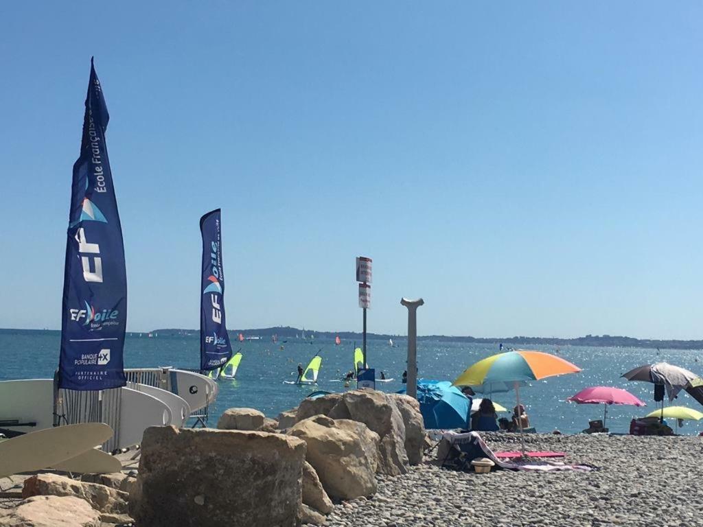 Front Beach Luxury Near Nice Airport Cagnes-sur-Mer Exterior photo